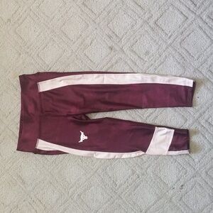 pink under armor capri pants